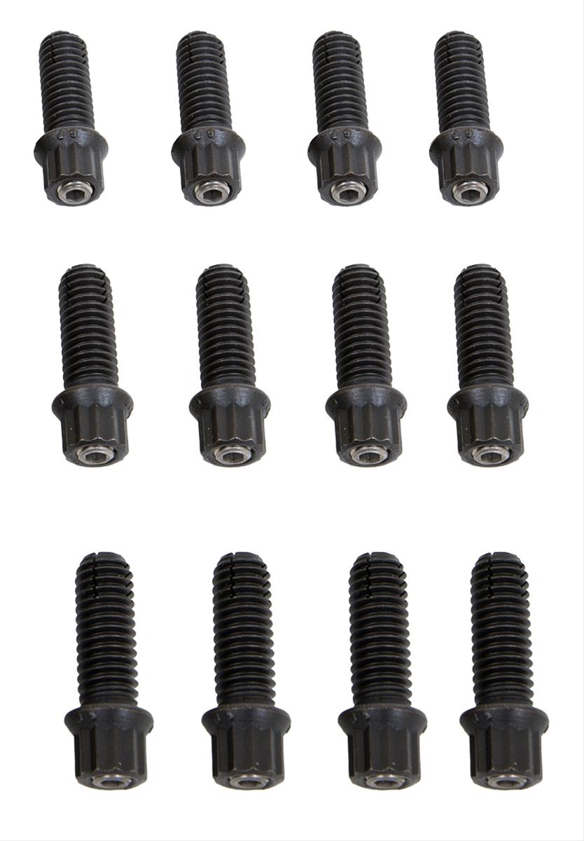 header bolts black oxide  chevy mopar amc