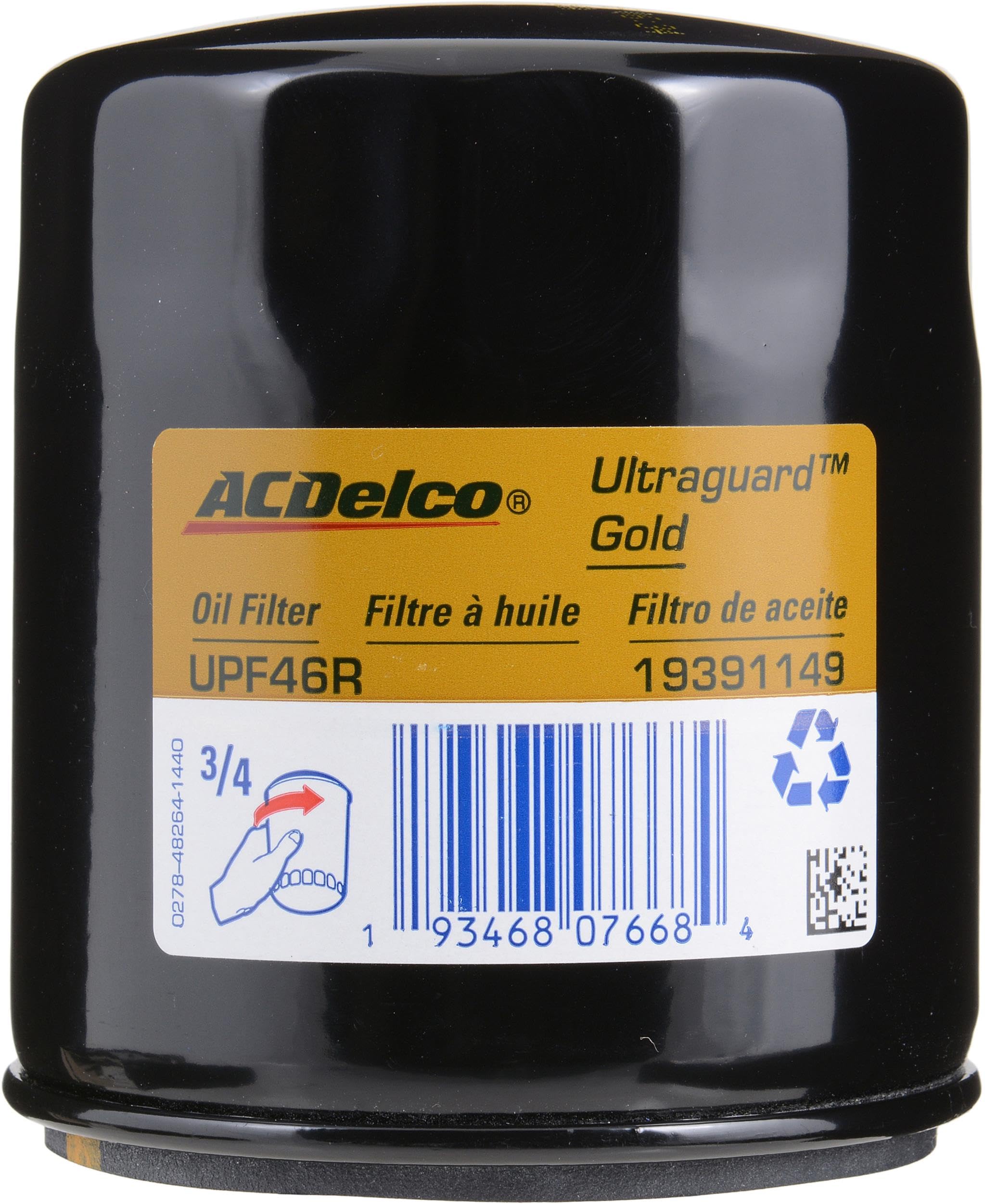 Acdelco UPF46R oliefilter (OEM UPF44)