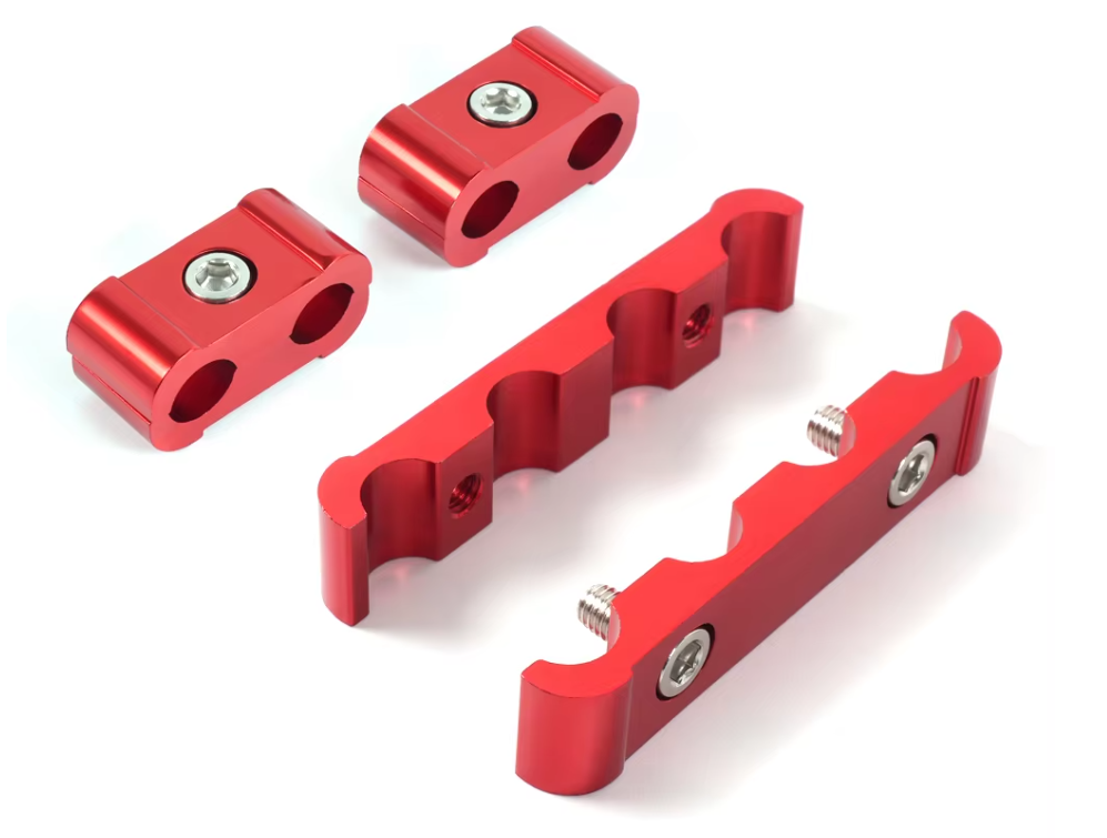 Bougiekabel separators 8-10mm Rood