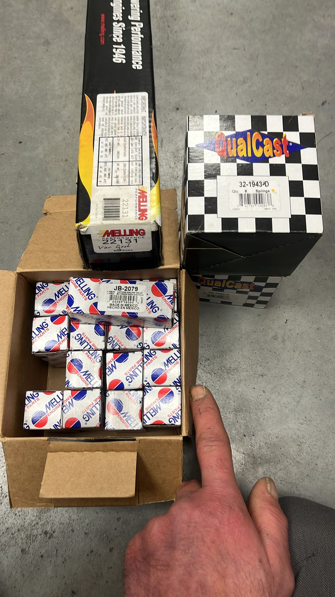 Chevrolet 5.0L en 5.7L  roller cam & lifter set