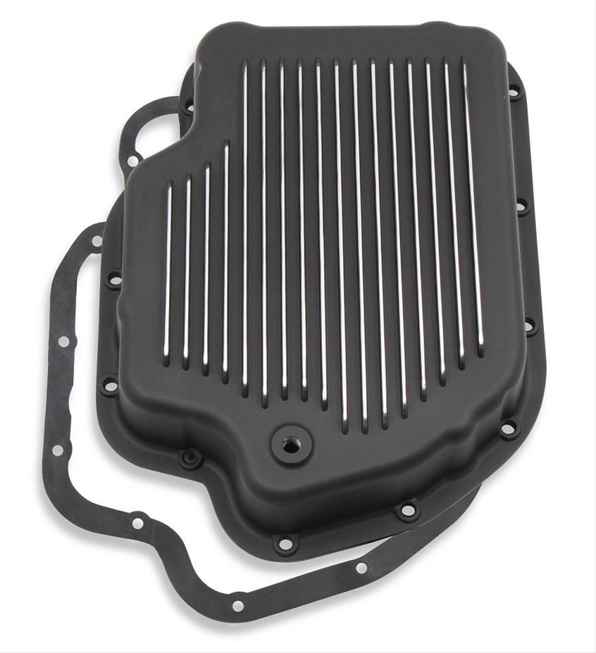 TH400 oliepan aluminium Black