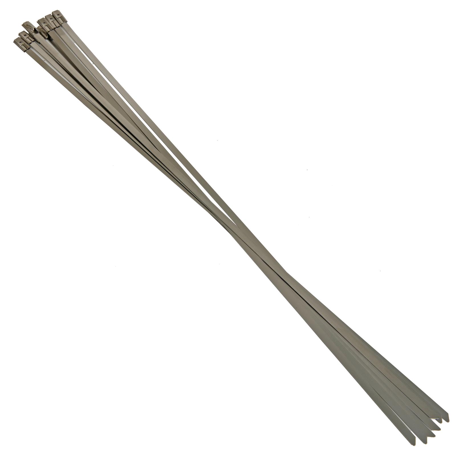 Stainless Steel Locking Ties 8 stuks