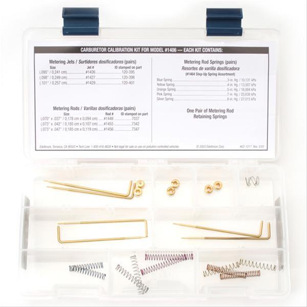 Edelbrock Performer Calibration Kits 1487