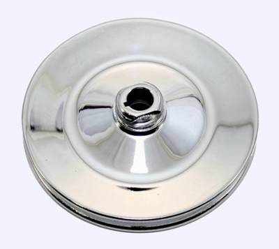 GM Power Steering Pulley Chrome 5/8 keyway