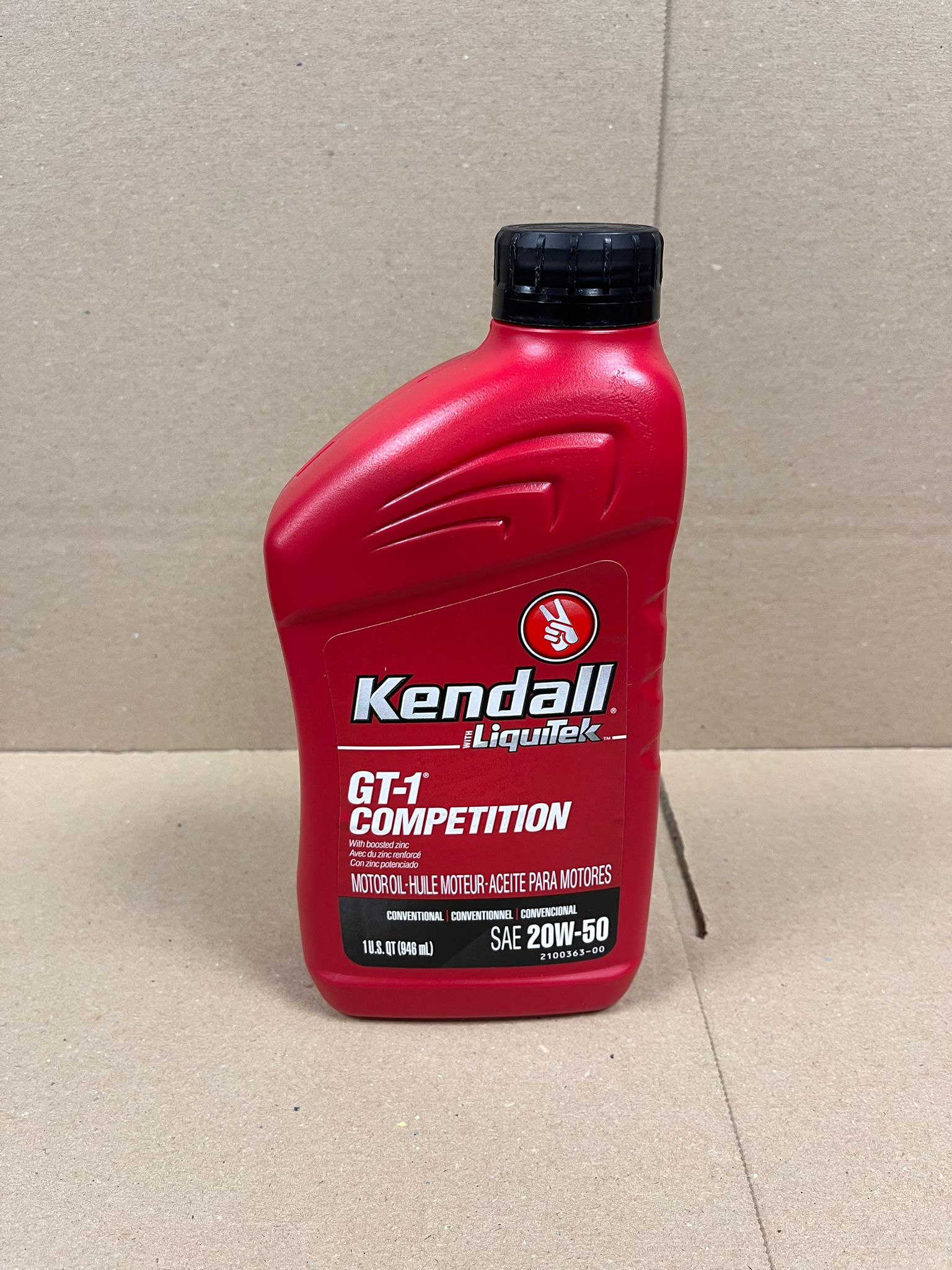 Kendall GT1 High Performance Motor oil 20W50 1l